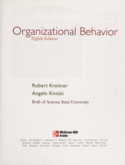 organizational behavior kreitner pdf download