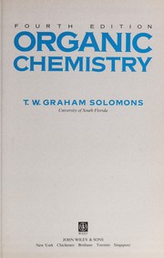 Organic Chemistry by T. W. Graham Solomons