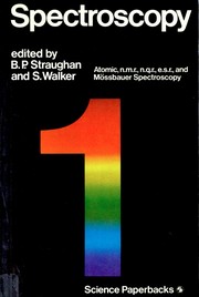Cover of: Spectroscopy by edited by B. P. Straughan and S. Walker.