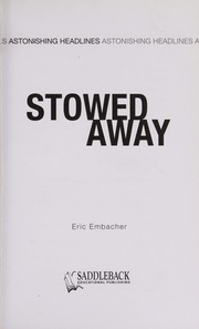 Cover of: Stowed away | Eric Embacher