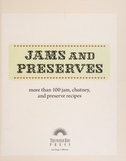 Cover of: Jams and preserves | Anneka Manning