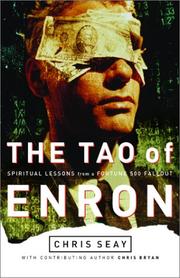 Cover of: The Tao of Enron: Spiritual Lessons from a Fortune 500 Fallout