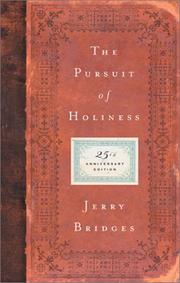 Cover of: The pursuit of holiness