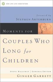 Cover of: Moments for Couples Who Long for Children (New Life Devotional)