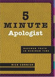 Cover of: 5 Minute Apologist: Maximum Truth In Minimum Time (5 Minute)