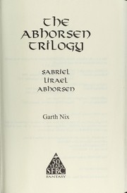 Cover of: The Abhorsen Trilogy | 