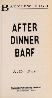 Cover of: After dinner barf | April Fast