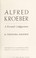 Cover of: Alfred Kroeber