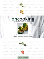Cover of: On cooking: a textbook of culinary fundamentals.