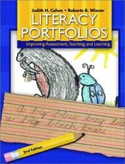 Cover of: Literacy Portfolios: Improving Assessment, Teaching and Learning (2nd Edition)