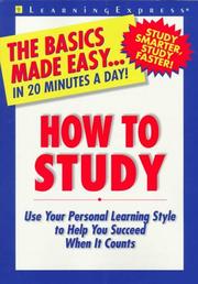 Cover of: How to study by Gail Wood
