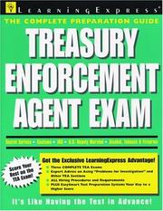 Cover of: Treasury enforcement agent exam.