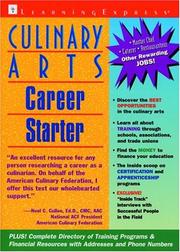 Cover of: Culinary arts career starter