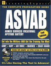 Cover of: Asvab