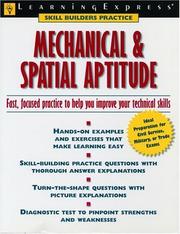 Cover of: Mechanical and Spatial Aptitude by LearningExpress Editors