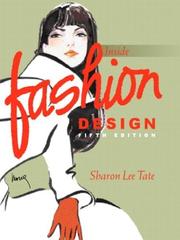 Cover of: Inside fashion design by Sharon Lee Tate