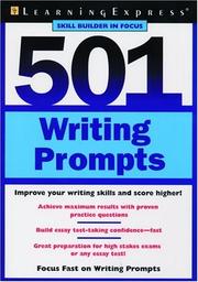 Cover of: 501 writing prompts.