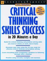 Cover of: Critical Thinking