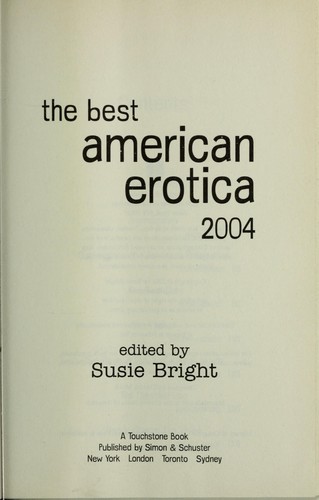The Best American Erotica 2004 by 