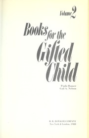 Cover of: Books for the gifted child by Barbara Holland Baskin