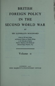 Cover of: British foreign policy in the Second World War