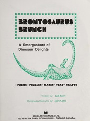 Cover of: Brontosaurus brunch | Judi Peers