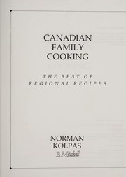 Cover of: Canadian Family Cooking: The Best of Regional Recipes