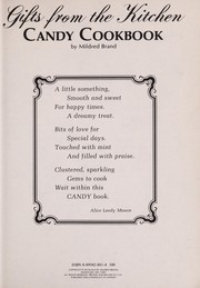 Cover of: Candy cookbook