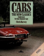 Cover of: Cars: The New Classics from 1945 to the Present