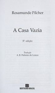 Cover of: A Casa Vazia by 