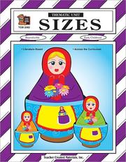 Cover of: Sizes Thematic Unit