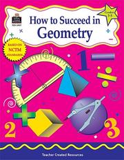 Cover of: How to Succeed in Geometry, Grades 3-5