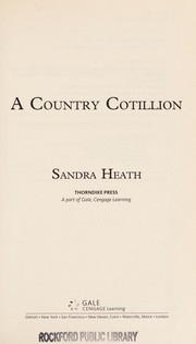 Cover of: A Country Cotillion