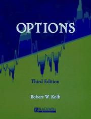 Cover of: Options by Robert W. Kolb, Robert W. Kolb