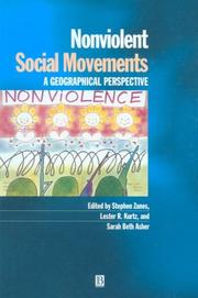Cover of: Nonviolent Social Movements: A Geographical Perspective