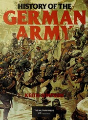 Cover of: History of the German army by Simpson, Keith