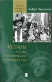 Cover of: Vietnam and the Transformation of American Life (Problems in American History) by Robert Buzzanco