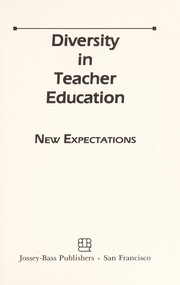 Cover of: Diversity in teacher education | 