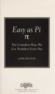 Cover of: Easy as pi | Jamie Buchan