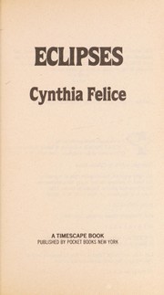 Cover of: Eclipses by Cynthia Felice