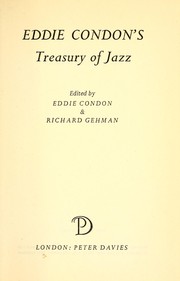 Cover of: Eddie Condon's Treasury of jazz