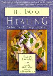 Cover of: The Tao of Healing: Meditations for Body and Spirit