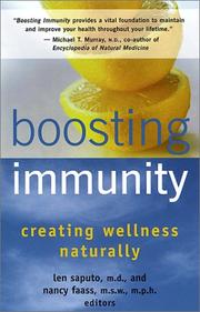 Cover of: Boosting Immunity by Len Saputo, Nancy Faass