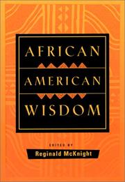 Cover of: African American wisdom