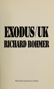 Cover of: Exodus, UK by Richard H. Rohmer