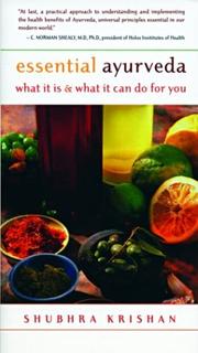 Cover of: Essential Ayurveda: What It Is and What It Can Do for You