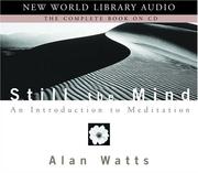 Cover of: Still the Mind by Alan Watts