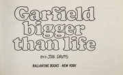 Cover of: Garfield, bigger thanlife