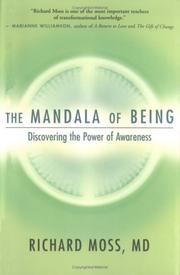 Cover of: The Mandala of Being by Richard Moss