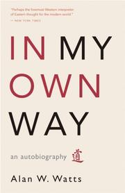 Cover of: In My Own Way by Alan Watts